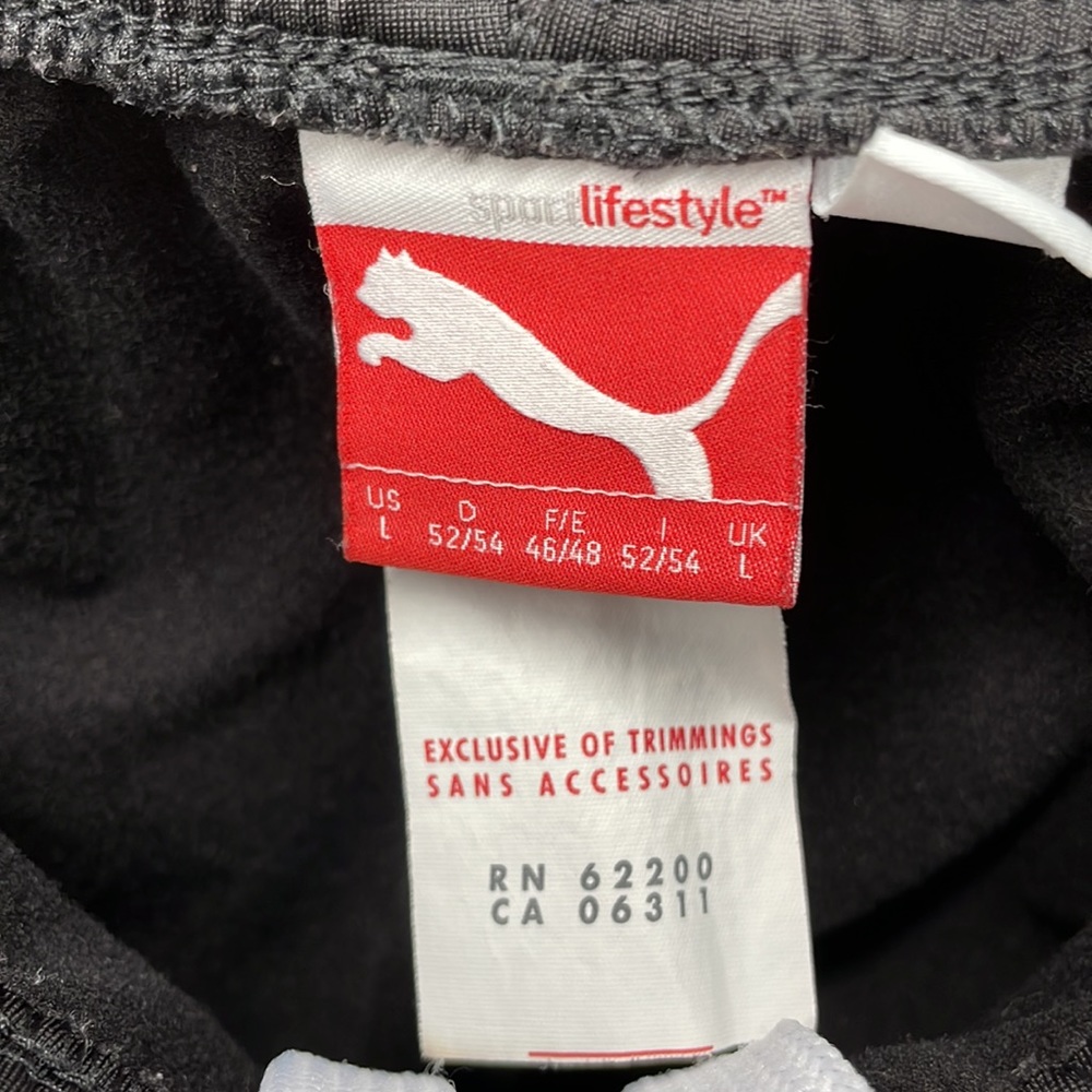 Puma 100% Polyester Drawstring Jogging Pants Men … - image 5